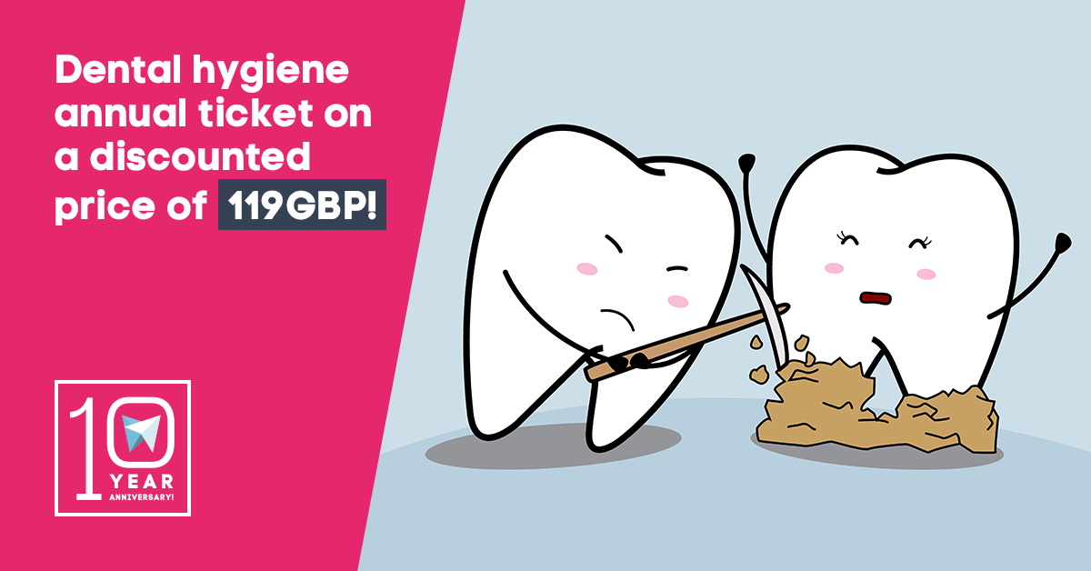 Dental hygiene annual ticket on a discounted price